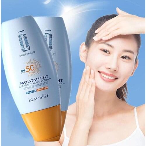 Body Sunscreen Whitening Sun Cream Sunblock Skin Anti-Aging Oil-control Moisturizing SPF 50+ Sunscreen Cream