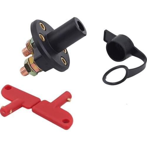 Car Battery Switch High Current Battery Disconnect Isolator Cut Off Switch For Marine Auto ATV Vehicles Interior Parts