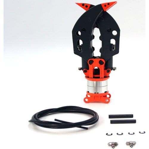 1/14 Rc Excavator Toys Model Hydraulic Metal Claw For Remote Control Construction Machinery Excavator