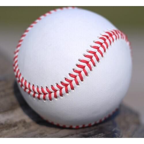 1 Pc size 9" Handmade Baseballs Training Exercise Baseball Balls Softball Ball PVC Upper Rubber Inner Soft Baseball Balls
