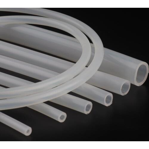 100cm I.D 8~20mm Food Grade Transparent Silica Gel Hose Heat Resistant Aquarium Flexible Silicone Hose Tube Soft Pipe