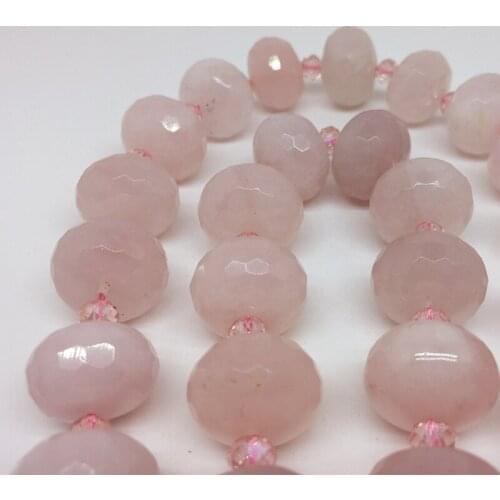 13x18mm Natural Powder Crystal Multifaceted Rainbow Gemstone DIY Beads Jewelry Bracelet Necklace Pendant Decoration Gift