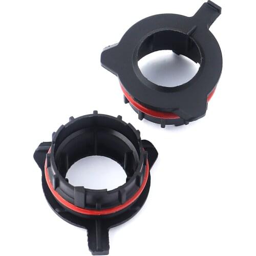 2Pcs H7 LED Adapter Base Car Headlight Retainer Socket Holder H7 halogen/HID upgrade to LED for BMW E39 Mercedes-Benz SLK