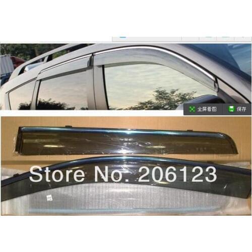 2007-2012 for MITSUBISHI Outlander rain or shine gear rain eyebrow tawers belt cord lock