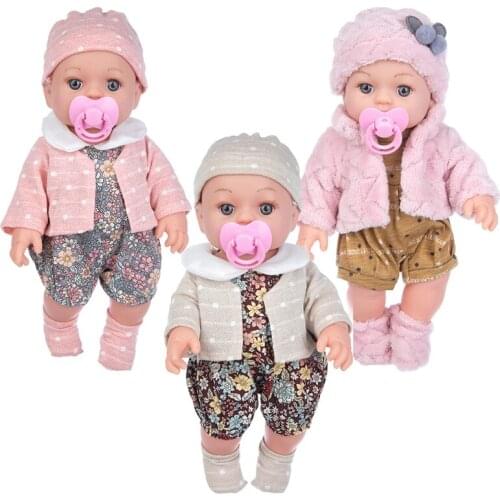 30cm Reborn Babies Mini Dolls Kids Toy Girl Christmas Gift