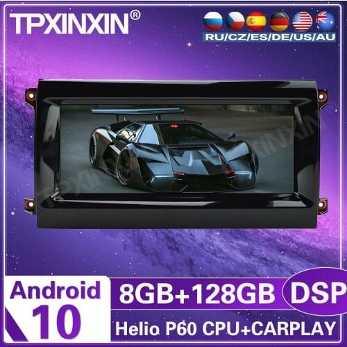 8+128G For Land Rover Discovery 5 L462 2017 2018 2019 2020 Android Car Radio Tape Recorder Multimedia Player GPS Navigation DSP