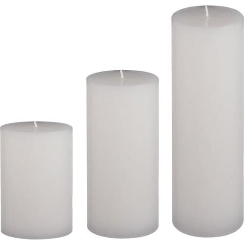 ANS Decorative White Candlesticks