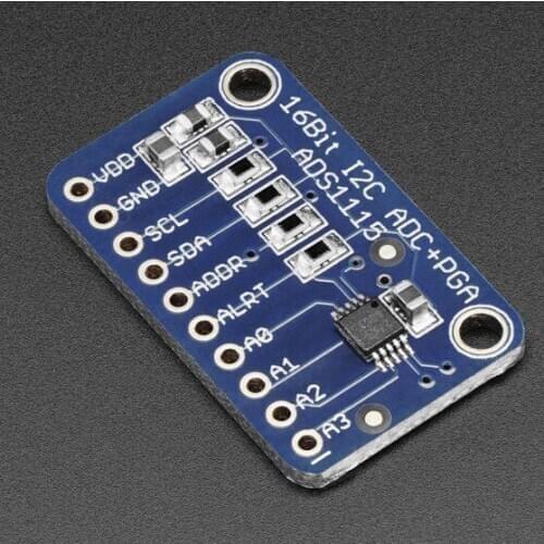 CJMCU-ADS1115 Ultra-Compact 16-Bit Precision Analog-to-Digital Converter ADC Development Board Module