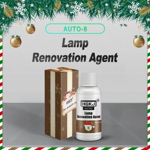 HGKJ Car Headlight Repair Renovation Tool Headlight Restoration Polishing Coat Liquid Lamp Agent Renovation for Christmas 2020