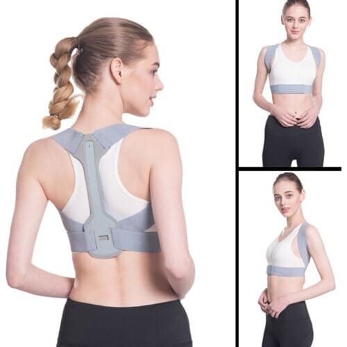 Posture Corrector for Men and Women Posture Corrector Adjustable Upper Back Brace for Clavicle Support and Providing Pain Relief