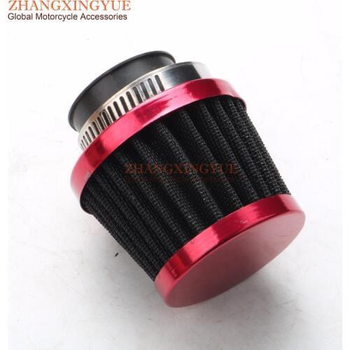 38mm 39mm 40mm red racing class high performance air filter for GY6 50cc 139QMB 4T
