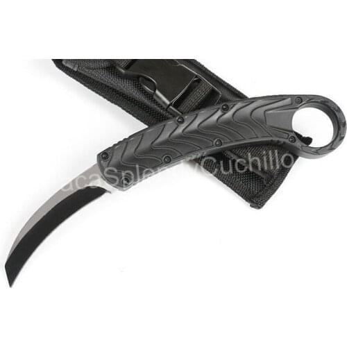 Mict Spiritless Bird Dual Action Claw Karambit 5CR15MOV Blade Zinc Al Alloy Handle Tactical Pocket Hunting EDC Survival Tool