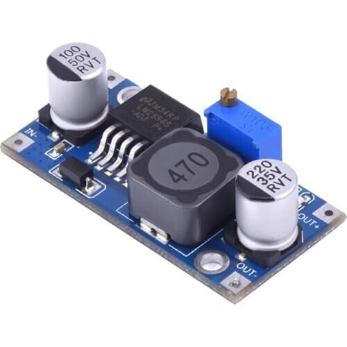 Power Supply Module Voltage Regulator LM2596 LM2596s DC-DC Step Down 3A Adjustable Step Down Module LM2596S-ADJ 24V 12V 5V 3V
