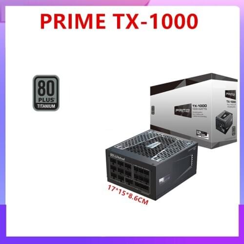 New PSU For Seasonic Full Modular 80plus Titanium Silent 1000W Power Supply PRIME TX-1000