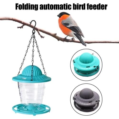 Panoramic Bird Feeder Small Wild Bird Perch Feeders for Outside Hanging Outdoor Yard Decorations D1