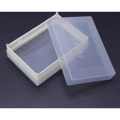 Honey Lattice Box Bee Beekeeping Case Tool Beehive Equipment Supply Transparent P31E