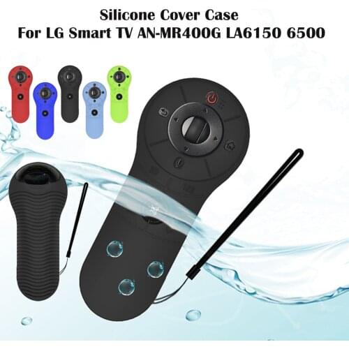 Silicone Remote Case For LG Smart TV AN-MR400G LA6150 6500 Remote Control Cover Shockproof Remote Protective Shell Skin