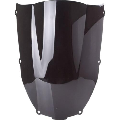 ZX-6R 2000-2002 Motorcycle Windscreen Windshield Double Bubble For Kawasaki Ninja ZX6R 2000 2001 2002 ABS Plastic