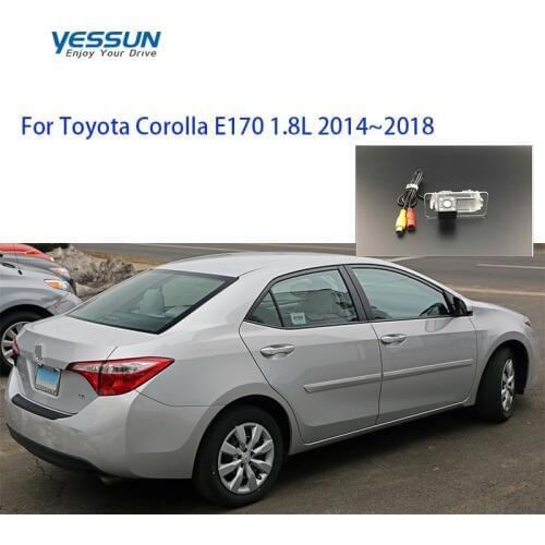 Yessun License plate camera For Toyota Corolla E170 2014~2018 Car Rear View camera Parking Assistance camera