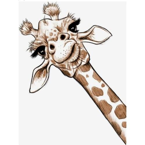 Giraffe Transparent Silicone Rubber Stamp And Die Sheet Cling Scrapbooking DIY Cute Pattern Photo Album