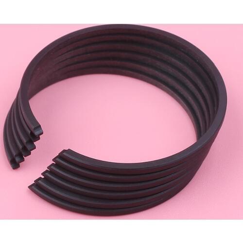 6pcs/lot Piston Rings For Stihl FC55 FC75 FC85 HL45 HL75 KM55 KM85 MM55 Trimmer Tool Engine Spare Part 34mm x 1.5mm