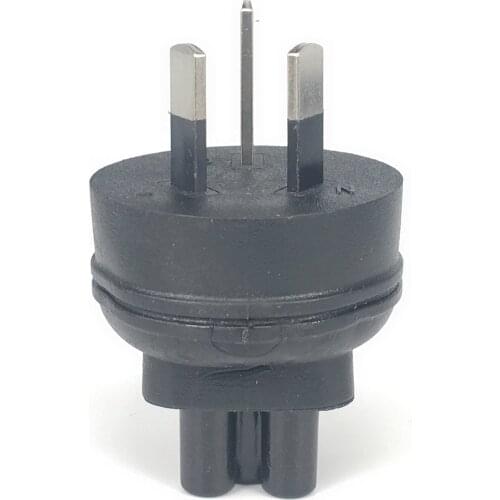 AU 3 prongTO IEC320 C5 3 hole AC Power Conversion Plug,IEC320 C5 socket to SAA pulg power adapter 10A/250V