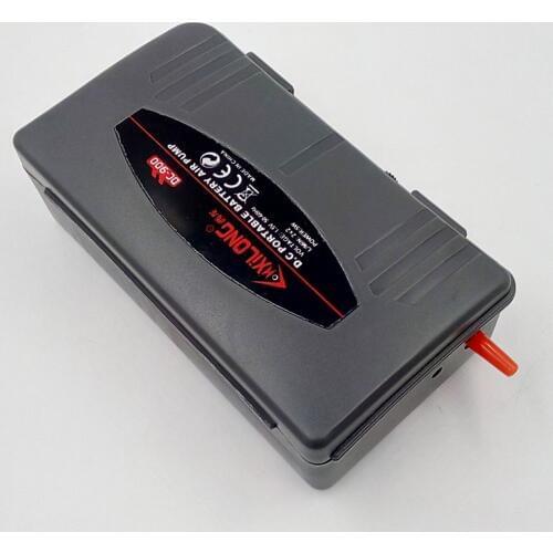 Aquarium Air Pump 1.5V Battery Operated Quiet Operation Single Outlet Fish Tank Oxygen Pump Aerator Compressor 1pcs