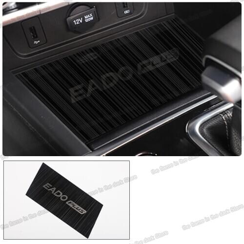 Lsrtw2017 Stainless Steel Car Center Control storage Panel Sticker trims for Changan Eado Plus 2020 2021 Accessories Auto