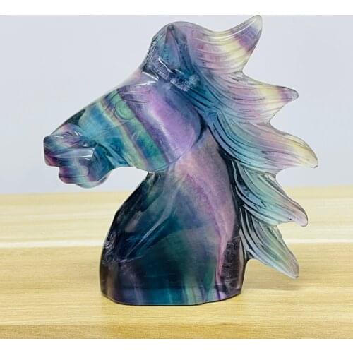 Big Size Natural Rose Crystal Unicorn Hand Carved Gemstone Quartz Crystal Reiki Healing Chakra Stone Home Decoration