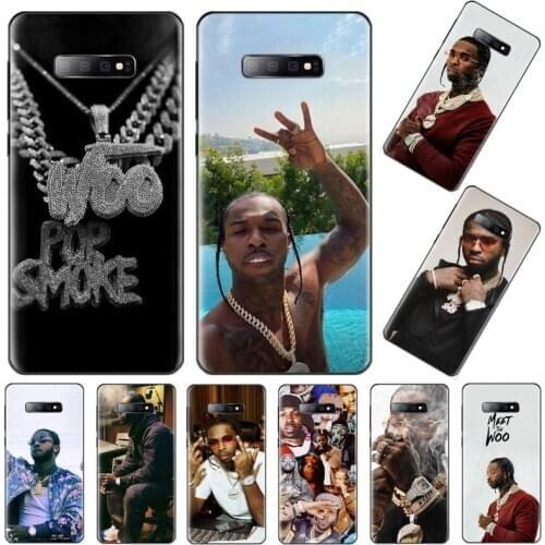 Pop Smoke Phone Case For Samsung Galaxy S5 S6 S7 S8 S9 S10 S10e S20 edge plus lite