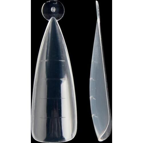 Nail Decoration False Nail Tips Stencil Mold Builder Quick Mold Poly System UV Gels Reusable Clear Nail Art Manicure Tools Kit