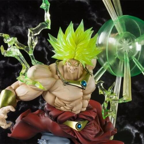 Dragon Ball Peripheral Anime Soul Limited ZERO Super Fierce Battle Super Saiyan Broly Figure Decoration Toy Gift