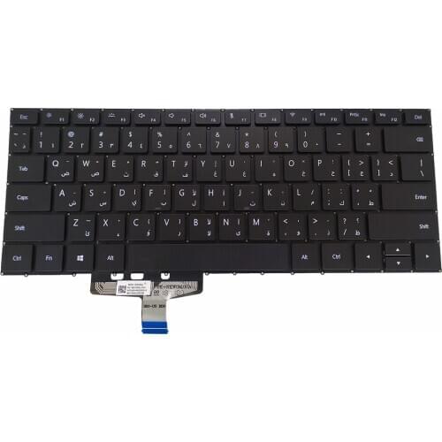 FR FS laptop keyboard for Huawei MateBook 13 WRT W19L W09 VLT-W60 HN-W19L AZERTY French Farsi Arabic black keyboards NSK-350BN