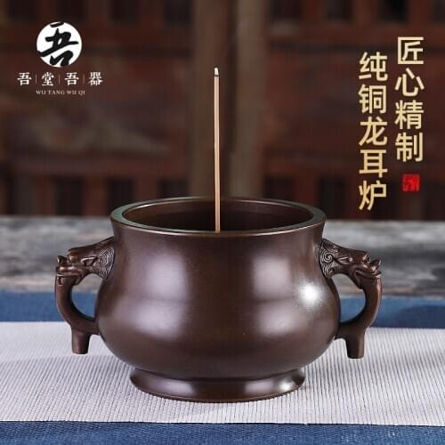 To burn incense burner for Buddha furnace burning incense burner large smoked incense burner joss stick incense burner