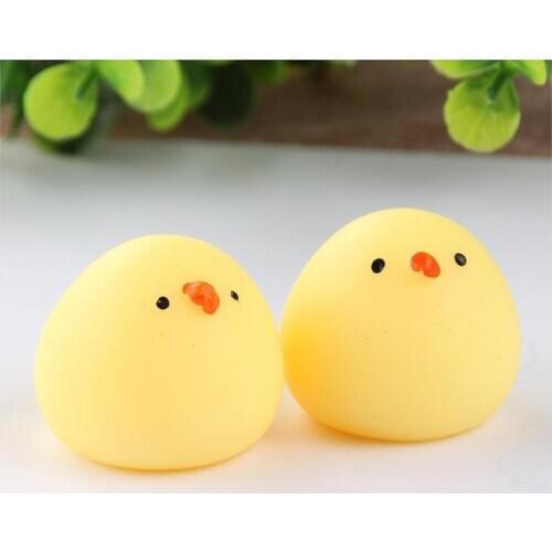 Creative Funny Chicken Squeeze Pressure Relieve Mini Chick Decompression Toy