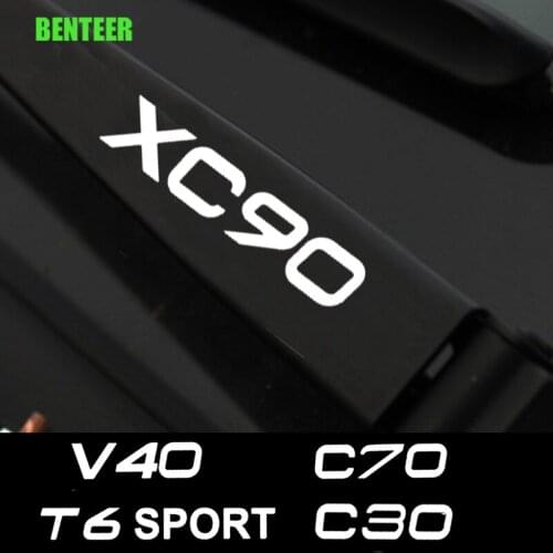 4pcs Car Windshield Wiper Sticker For Volvo S60 S7 S80 S40 XC90 V40 V50 V60 V70 S90 V90 XC60 XC40 XC70 AWD T6 C30 C70