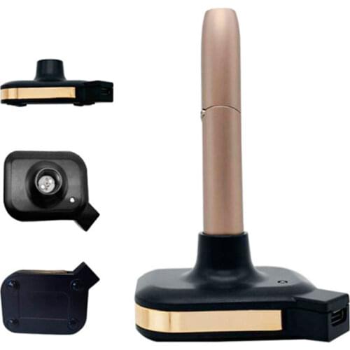 JINXINGCHENG Type-c Desktop Design Metal Material Car Charger for Iqos 3.0 Heating Rod Fast Charging for Iqos3 Stand Charge Dock