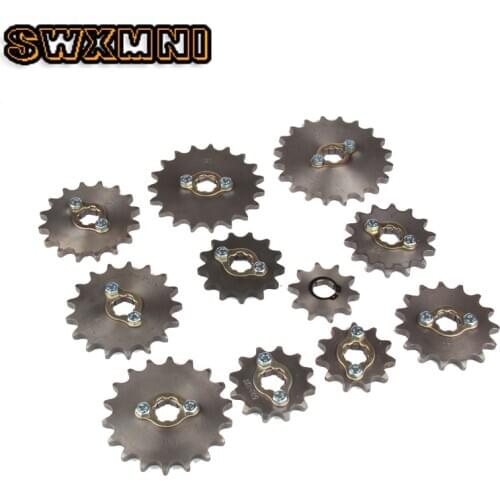 530 20mm 10T 11T 12T 13T 14T 15T 16T-21T Front Engine Sprocket For Honda Lifan ZongShen ATV Quad Dirt Pit bike Buggy motorcycle