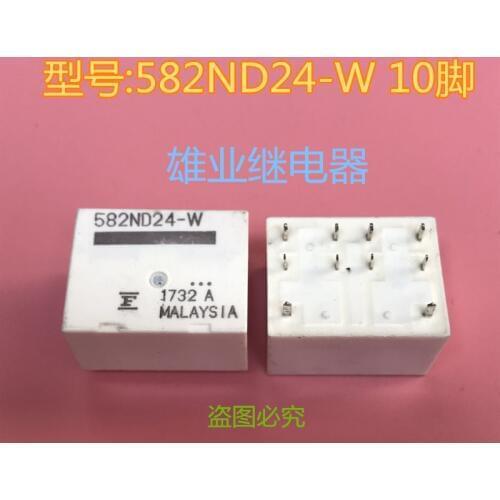 582ND24-W Relay 24VDC 10PIN 582ND24-W