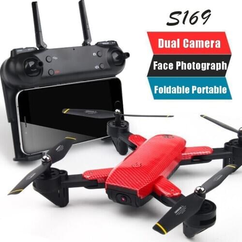 S169 UAV aerial remote control aircraft double camera optical flow positioning intelligent following quadcopter