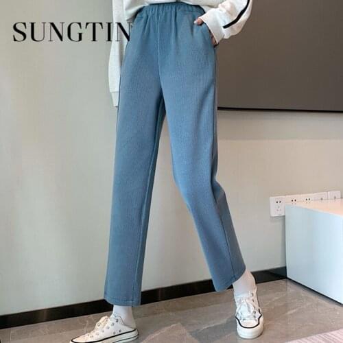 Sungtin Women's Corduroy Trousers