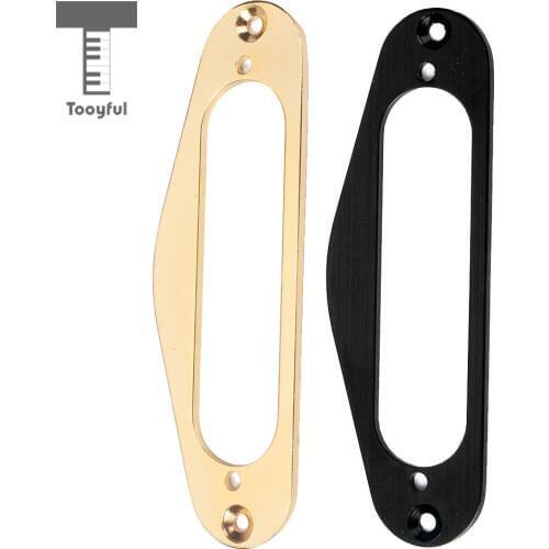 Tooyful 2Pcs/Set Electric Guitar Neck Pickup Frame Ring Surround for Tele TL