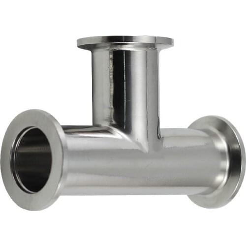 304 Stainless Steel KF Vacuum Fastening Tee