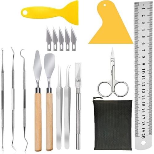 8 Pcs/set Craft Vinyl Weeding Tools Set Basic Vinyl Tool Kit For Weeding Vinyl Silhouettes Cameos Lettering