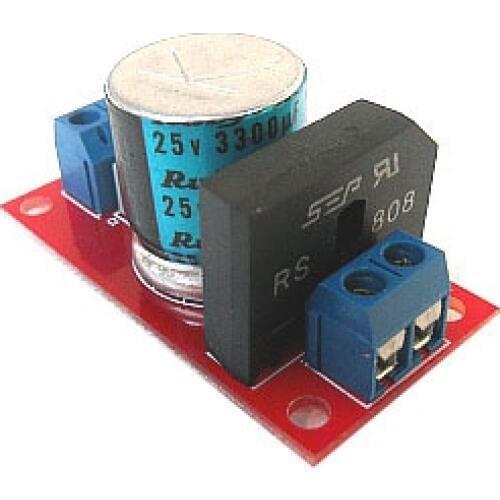 AC 12V 18V 8A RS808 Power Supply Rectifier Filter Board For Amplifier AMP Board