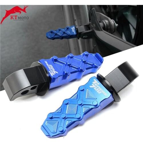 For YAMAHA TENERE 700 2019-2021 Tenere700 XTZ 700 Motorcycle Latest high quality Rear Foot Pegs Rests Passenger Footrests