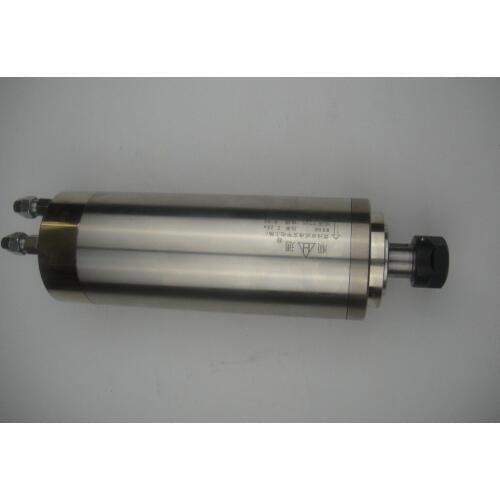 CNC milling spindle ER20 diameter 80mm AC220V 2.2KW 24000rpm water cooling spindle motor with 4 bearing