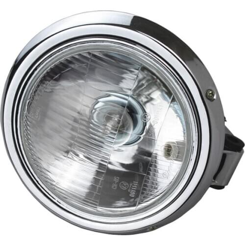 Motorcycle Chrome Headlight Head Lamp For Honda CMX 250 Rebel 250 Steed 400 600 Magan 250 750 All years