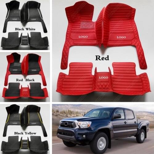 Custom Made Car Floor Mats for Toyota CROWN Tundra RAV4 4Runner Prado 86 Avalon Corolla Camry FJ Cruiser Land Tacoma C-HR Yaris