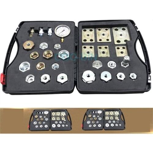 Hydraulic pump maintenance pressure test table distribution valve walking pipeline pressure plug set excavator parts